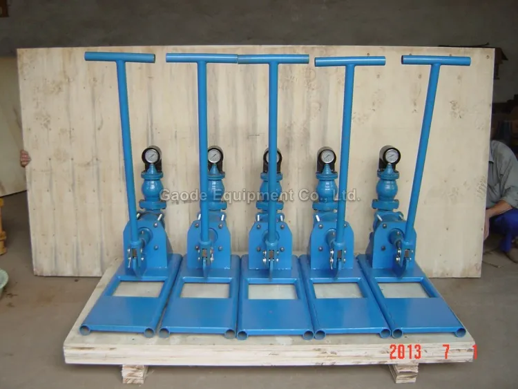 Gaodetec GHG-10 manual grouting injection pump